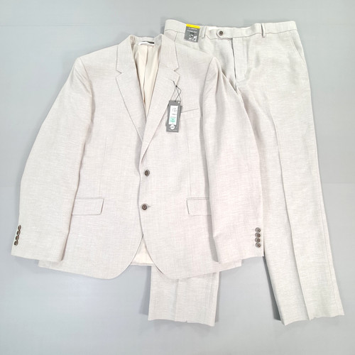 Mens two piece suit - two, grey