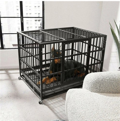 Vevor heavy duty dog crate - dog, 47