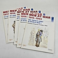 Men at War Del Prado Book Magazine Osprey Publishing Issue 4 5 6 7 9