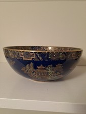 W & R Carlton Ware Footed Kang Hsi Bowl