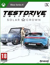 TEST DRIVE UNLIMITED SOLAR CROWN XBOX SERIES X VIDEO GAME UK RELEASE MINT CONDIT