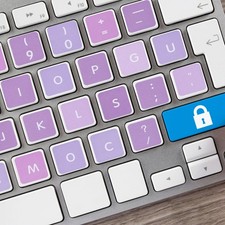  6 Pcs Keyboard Stickers