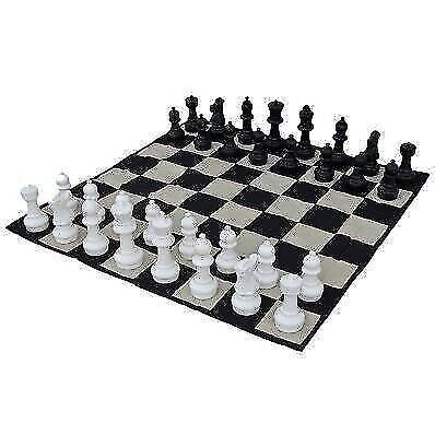 Giant plastic chess set - plastic, a