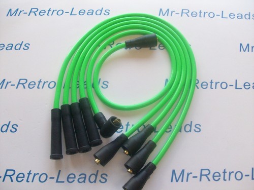 Lime green 8mm ignition - ignition, leads