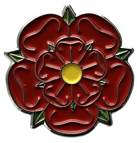 Red rose lapel - lapel, badge