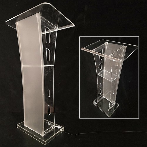 Wide curved podium pedestal - wide,