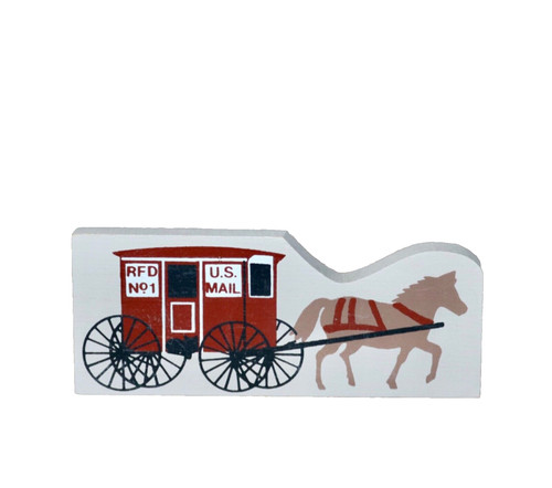 Horse drawn rfd us mail - drawn, no