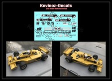 1/32 Scale Decals for F1