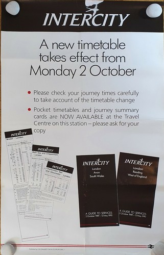 Intercity new timetable - intercity,