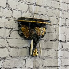 20cm x 20cm Black Gold Shelf