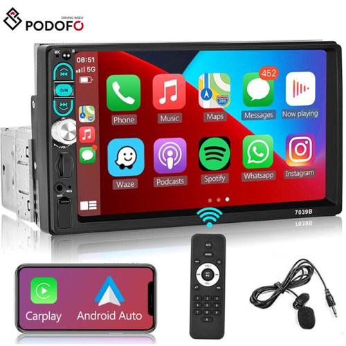Car stereo radio apple - 7",