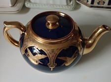 Antique Teapot, Burslem, Gibson & Sons, Albany & Harvey Potteries, Gilded