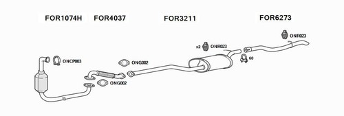 Euroflo exhaust system for - system,