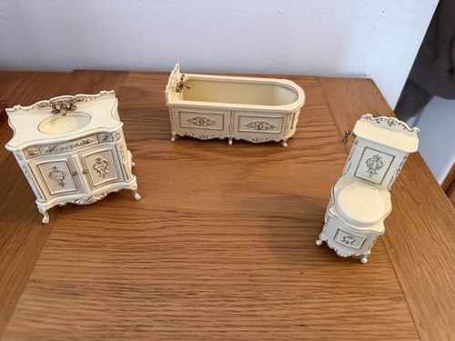 Dolls house furniture bundle - house,