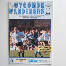 WYCOMBE V. SUTTON UTD. -