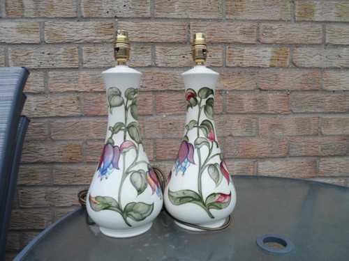 Moorcroft pair of - moorcroft,
