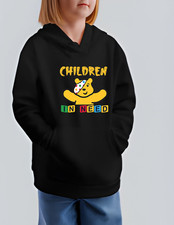 Children in Need 2025 Kids Hoodie – Pudsey Bear Spotty Dotty Charity Pullover