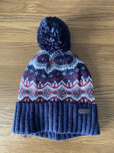 Barbour mens knitted hat one - barbour,
