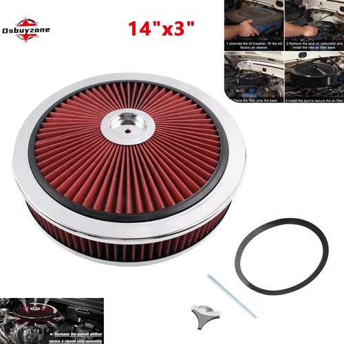 Chrome red high flow - chrome,