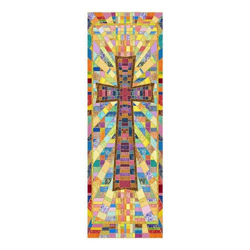 Tapestry cross stand banner - tapestry,