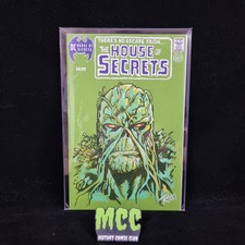 House of Secrets #92 - FACSIMILE Blank - SWAMP THING Sketch & Signed Mike Rooth