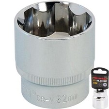 1/2" Drive Standard Shallow Square Metric Single Socket 32mm CT5045
