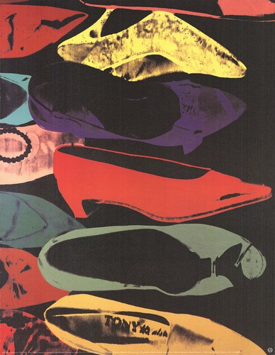 Andy warhol shoes 1980 x - andy, 30"