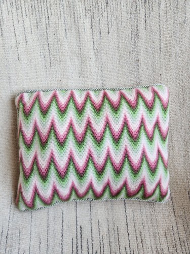 Needlepoint cushion tapestry - needlepoint,
