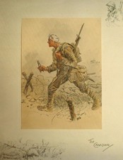 Snaffles Art Wounded Canadian