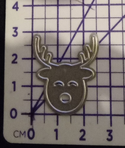 Reindeer cutting die for - die,