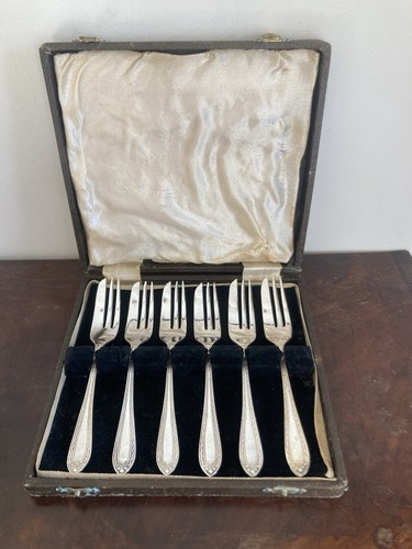 Cake dessert forks boxed six - forks, 6