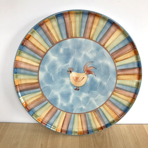Chicken cake plate stand large - cake,