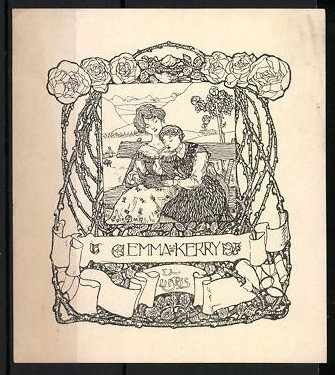 Exlibris emma kerry zwei - kerry,,
