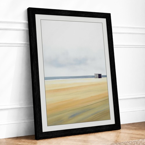 Solitary beach hut coastal - beach,