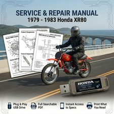 HONDA XR80 1979 1980 1981 1982
