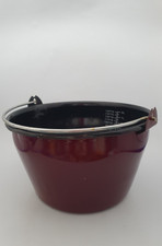 Large Enamelled Burgundy Jam