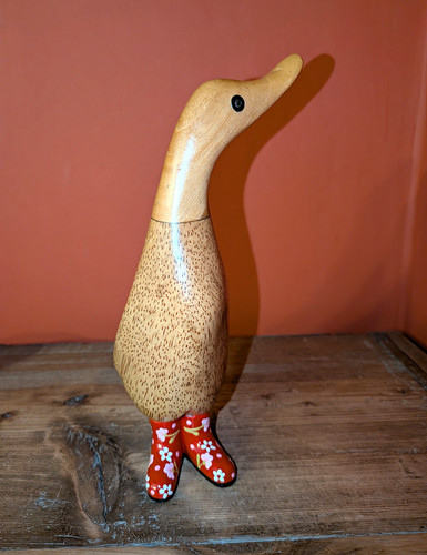 Wooden dcuk duck - dcuk,