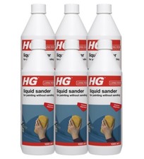 6 x HG Liquid Sander For Painting Without Sanding 1 Litre Better than Sugar Soap