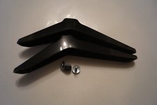 TABLETOP PEDESTAL STAND LEGS L & R FOR 43" NORDMENDE ARF43DLEDFSM TV + SCREWS
