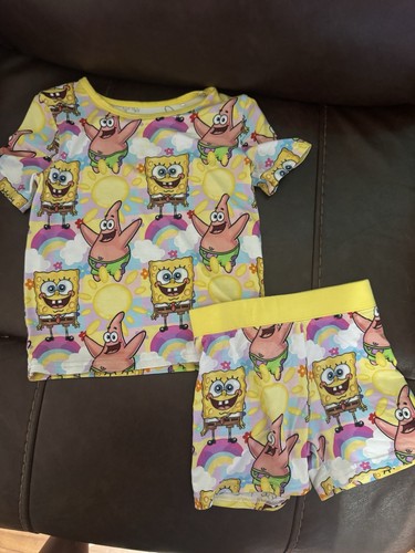 Bamboo spongebob pajamas - 2t,