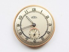 'Trebex' 15 jewel FHF 186 gents watch movement, working
