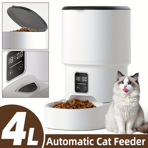 Automatic cat feeder dry - automatic,