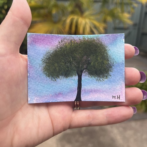 Original aceo miniature art - original,