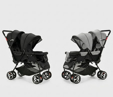Double Seat Baby Stroller