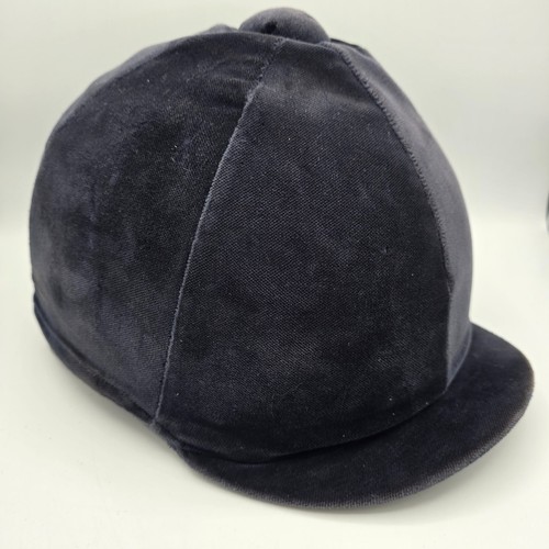 Vintage velvet riding hat - velvet,