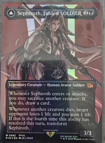 Sephiroth fabled soldier - sephiroth,,