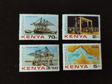 6610 - Kenya Kenya - 1983 - Mi 236 / 239 - 5 Years Port Authority - MNH