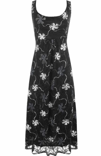 Ladies floral lace foil - ladies,
