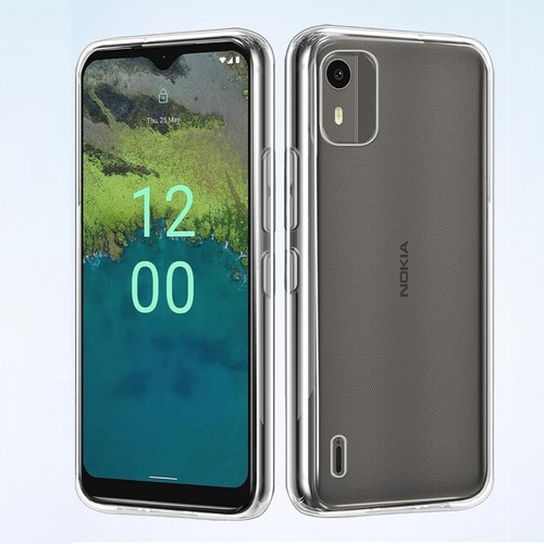 Case for nokia c12 - for, clear