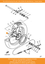 YAMAHA Spoke Set, Rear